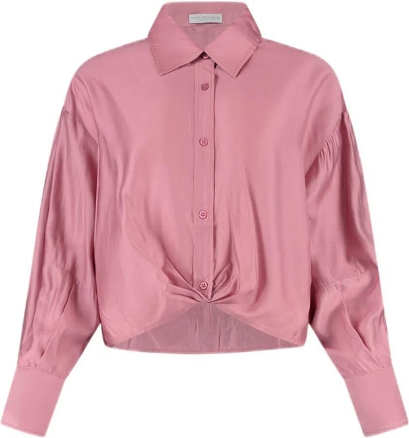 AMAYA AMSTERDAM Dames Blouses Mora Roze - Foto 5