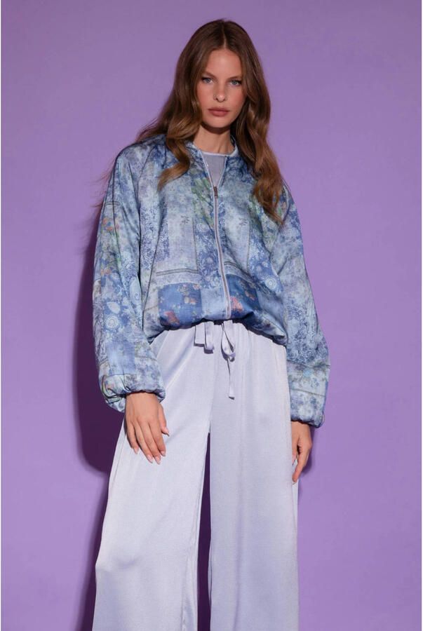 AMAYA Amsterdam bomberjack blauw