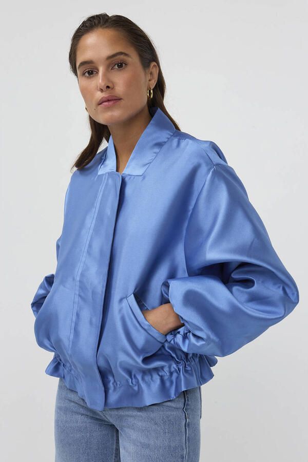 AMAYA Amsterdam bomberjack blauw