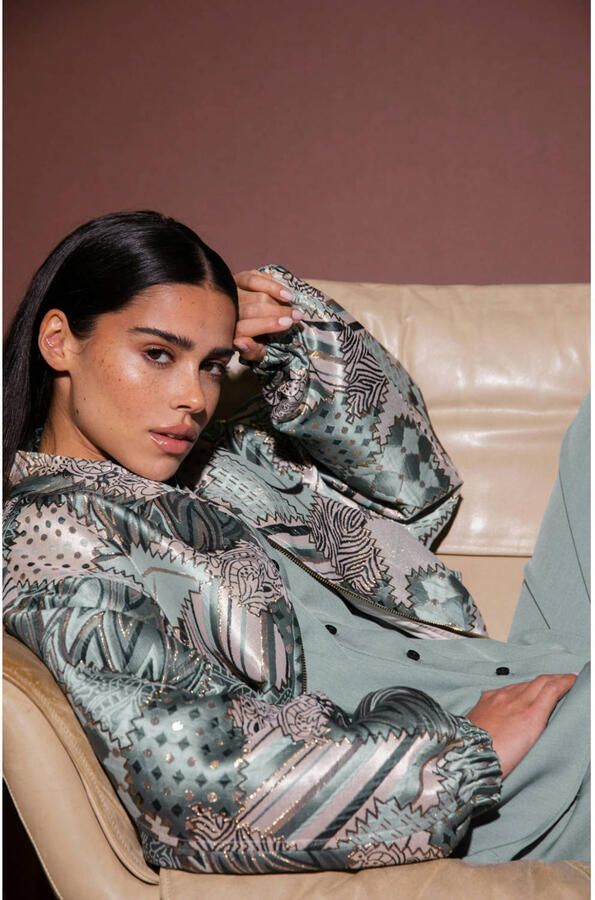 AMAYA AMSTERDAM Dames Jassen Fanny Jacket Multi - Foto 6