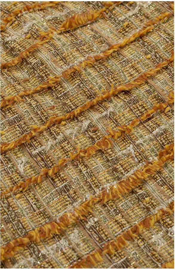 AMAYA Amsterdam bouclé straight high waist casual short bruin - Foto 5