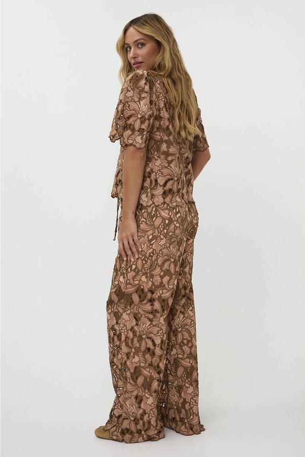 AMAYA AMSTERDAM Dames Blouses Meggan Top Camel - Foto 7