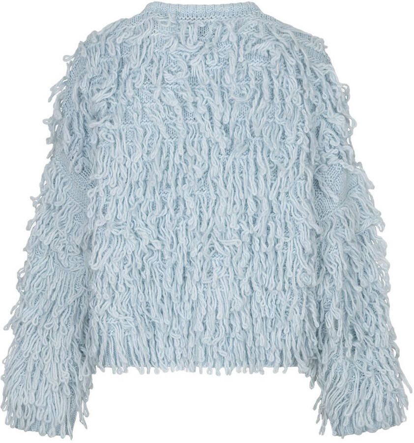 AMAYA Amsterdam gebreid vest lichtblauw - Foto 2