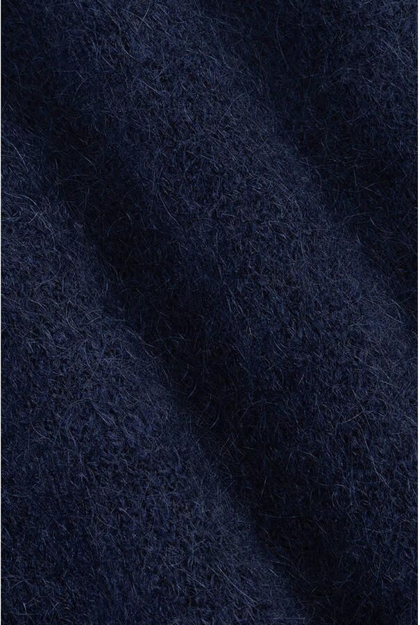 AMAYA Amsterdam gebreide trui met wol donkerblauw - Foto 2