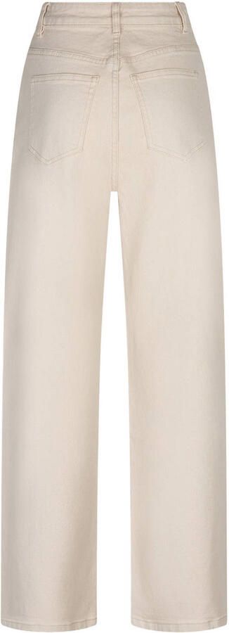 AMAYA Amsterdam high waist wide leg jeans beige - Foto 7