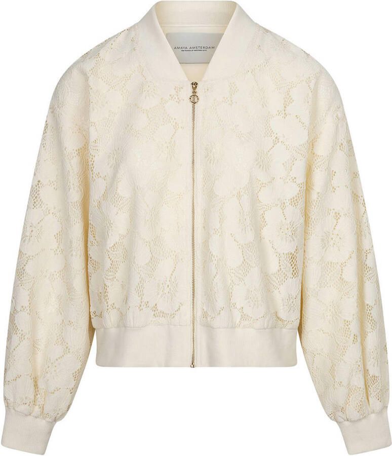AMAYA AMSTERDAM Dames Jassen Meadow Creme - Foto 6