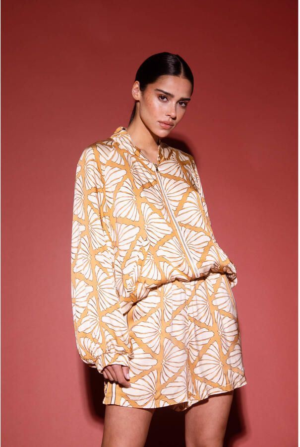 AMAYA Amsterdam straight high waist casual short multi - Foto 6