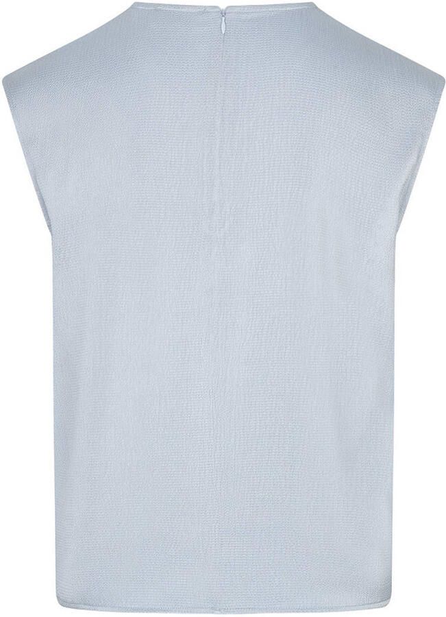 AMAYA AMSTERDAM Dames Tops & T-shirts Fleur Lichtblauw - Foto 6