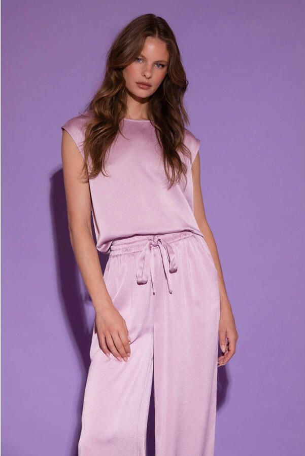 AMAYA AMSTERDAM Dames Tops & T-shirts Fleur Lila - Foto 5