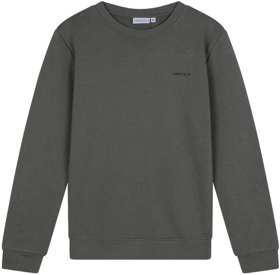 Ambique sweater donkergroen