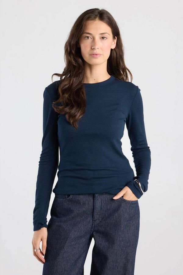 America Today aansluitende top donkerblauw