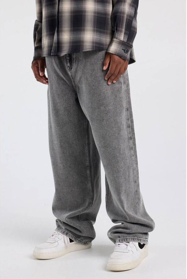 America Today baggy jeans lichtgrijs