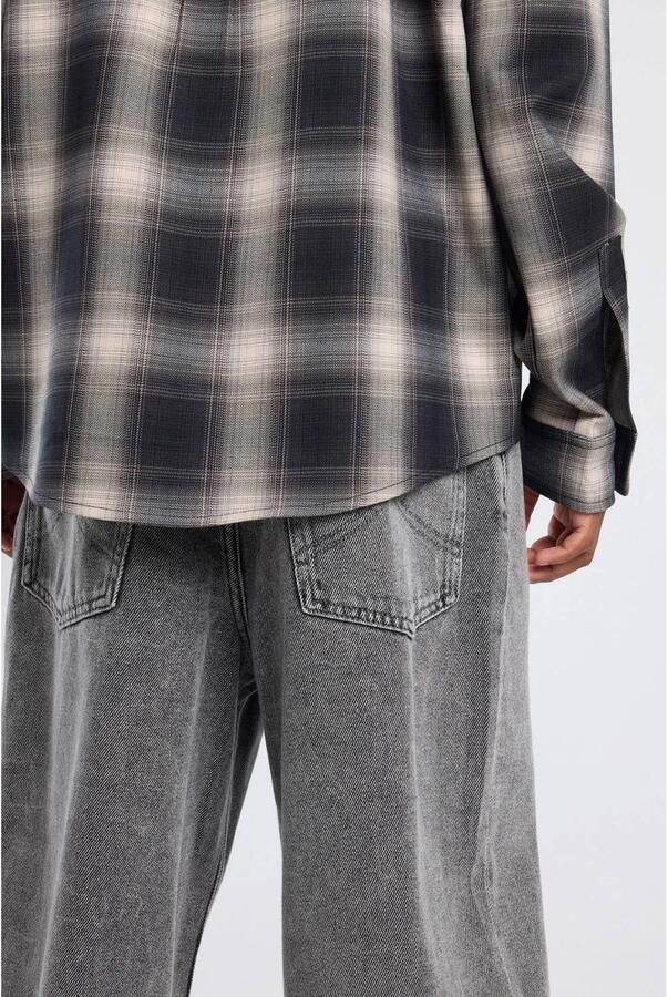America Today baggy jeans lichtgrijs - Foto 2