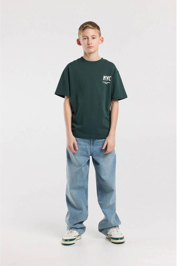 America Today baggy jeans medium blue denim - Foto 2