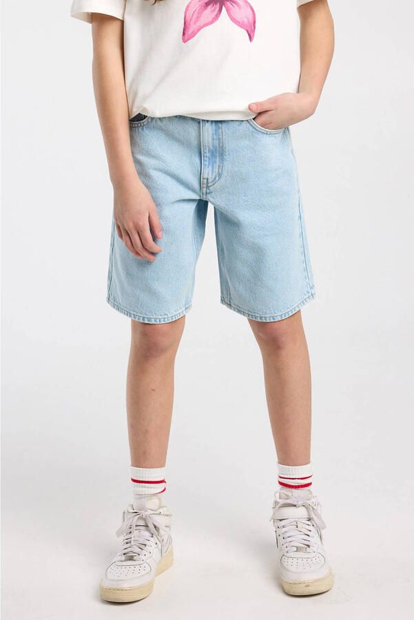 America Today bermuda short light blue denim - Foto 3