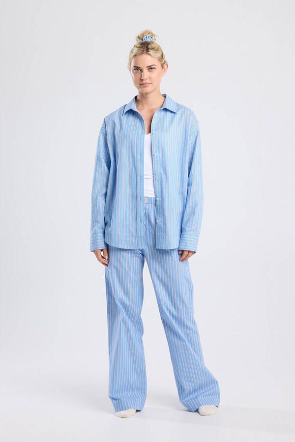 America Today blouse blauw