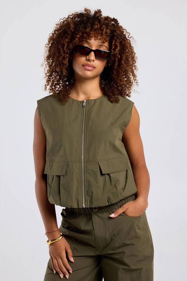 America Today bodywarmer kaki
