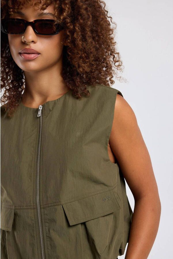 America Today bodywarmer kaki - Foto 3