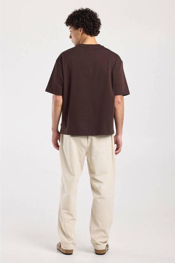 America Today boxy T-shirt bruin - Foto 3