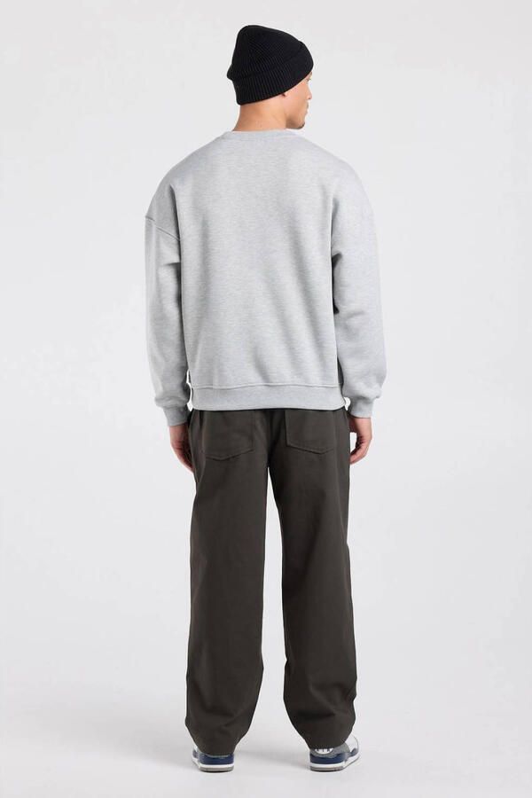America Today boxy trui grijs - Foto 3