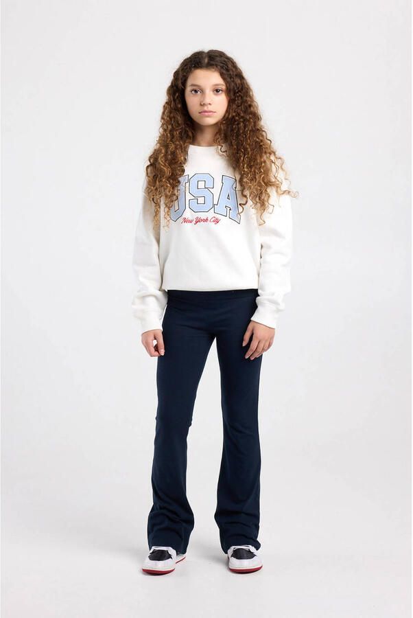 America Today casual broek donkerblauw - Foto 3