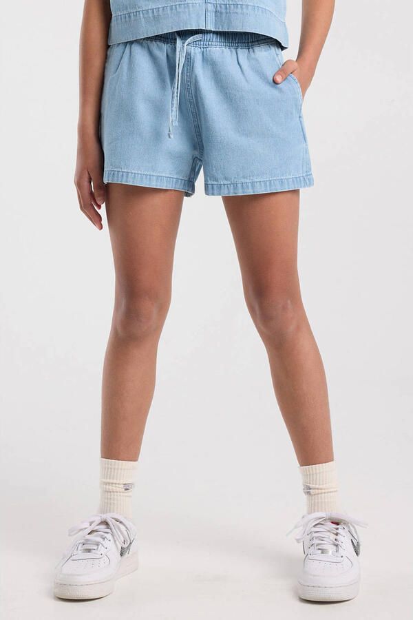 America Today casual short light blue denim