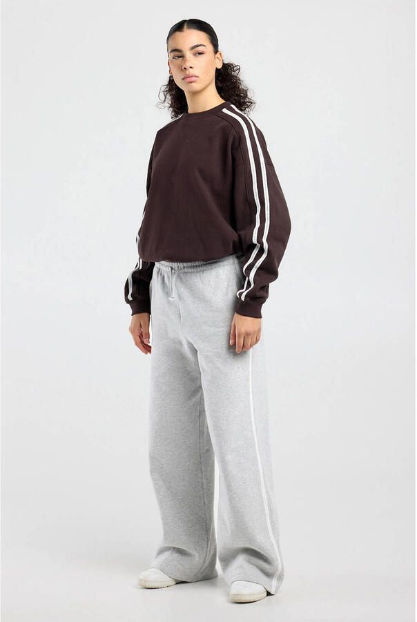 America Today cropped trui donkerbruin - Foto 2