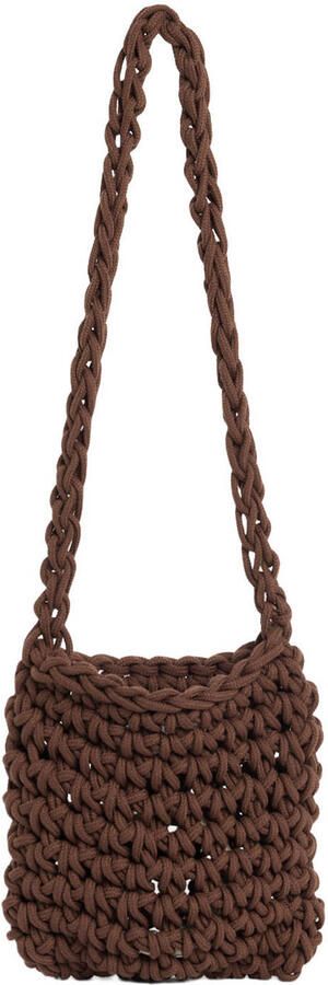 America Today crossbody tas Ziggy donkerbruin