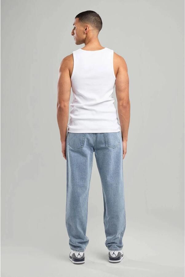 America Today Dallas loose fit jeans medium blue - Foto 2