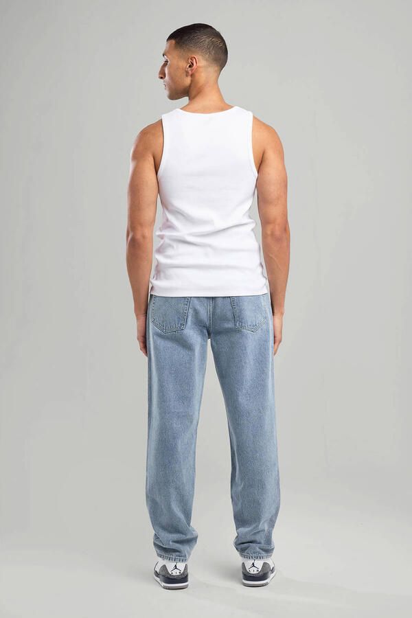 America Today Dallas loose fit jeans medium blue - Foto 2