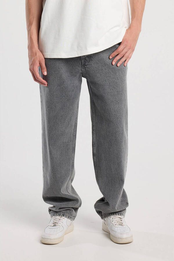 America Today Dallas loose fit jeans washed grey