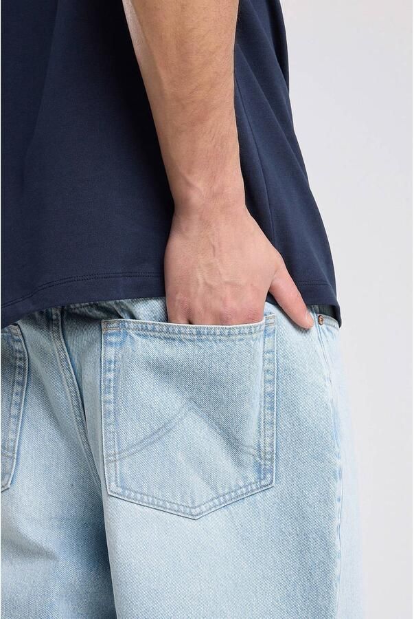 America Today denim baggy short blauw - Foto 2