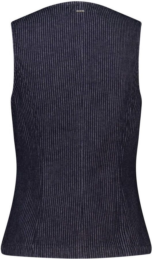 America Today denim gilet dark blue denim - Foto 3