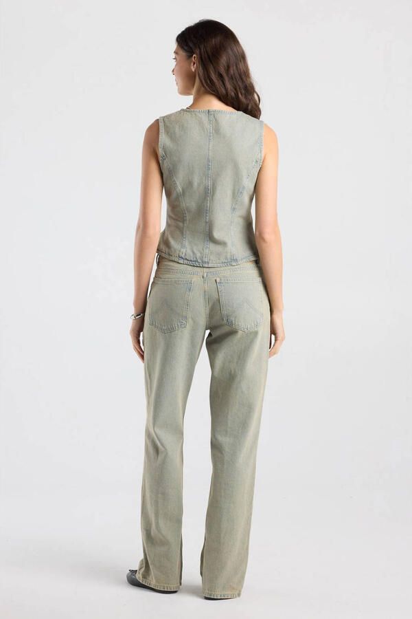 America Today denim gilet lichtblauw - Foto 3