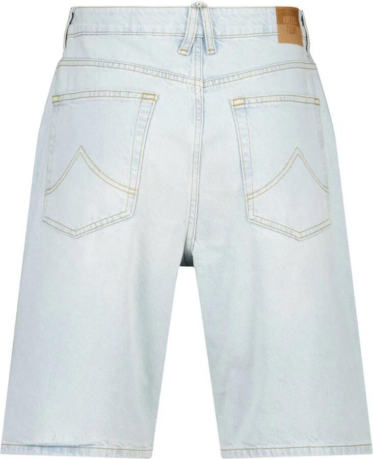 America Today denim regular short blauw - Foto 2