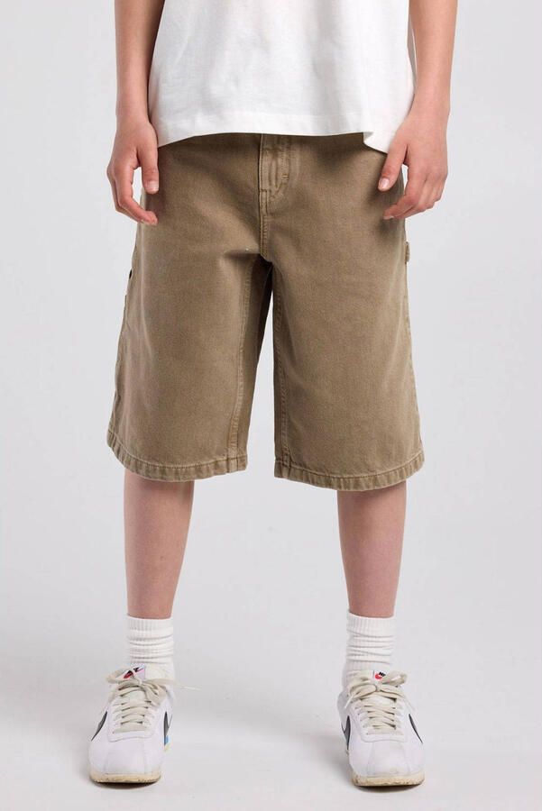 America Today denim short beige