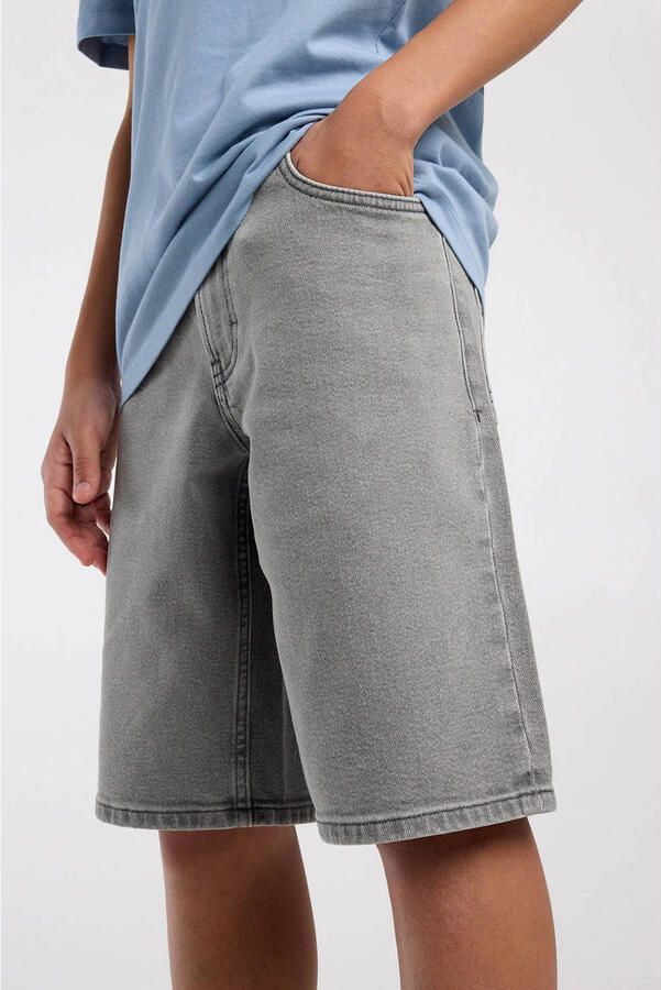 America Today denim short grey denim - Foto 2