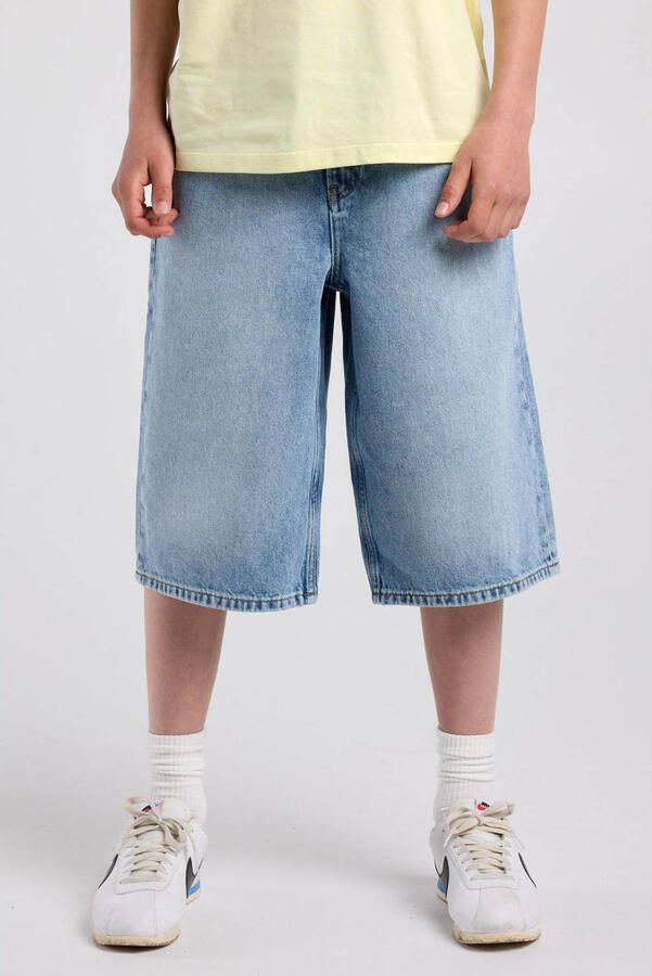 America Today denim short lichtblauw