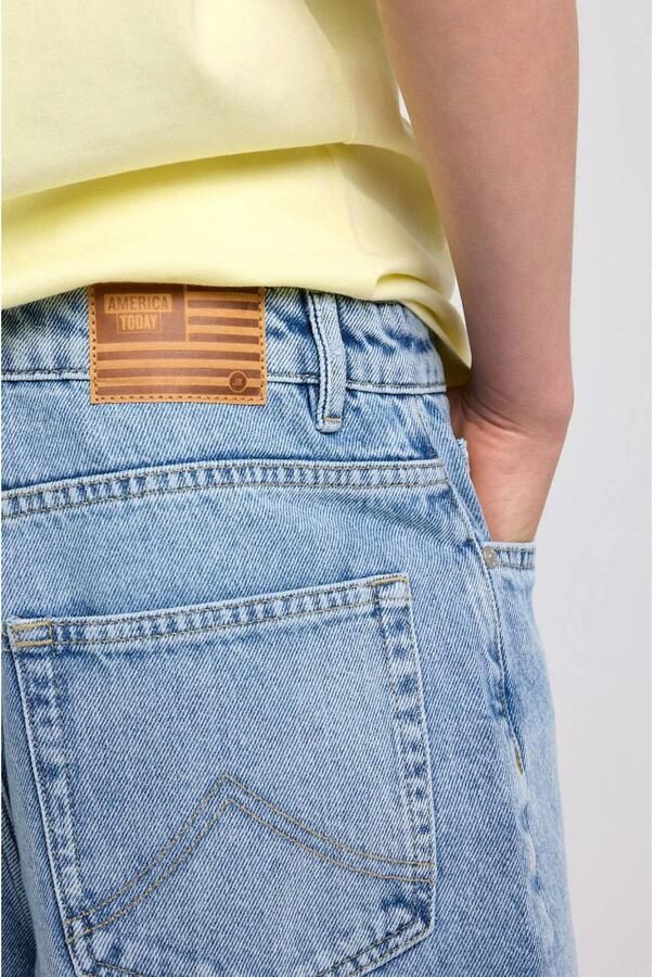 America Today denim short lichtblauw - Foto 2