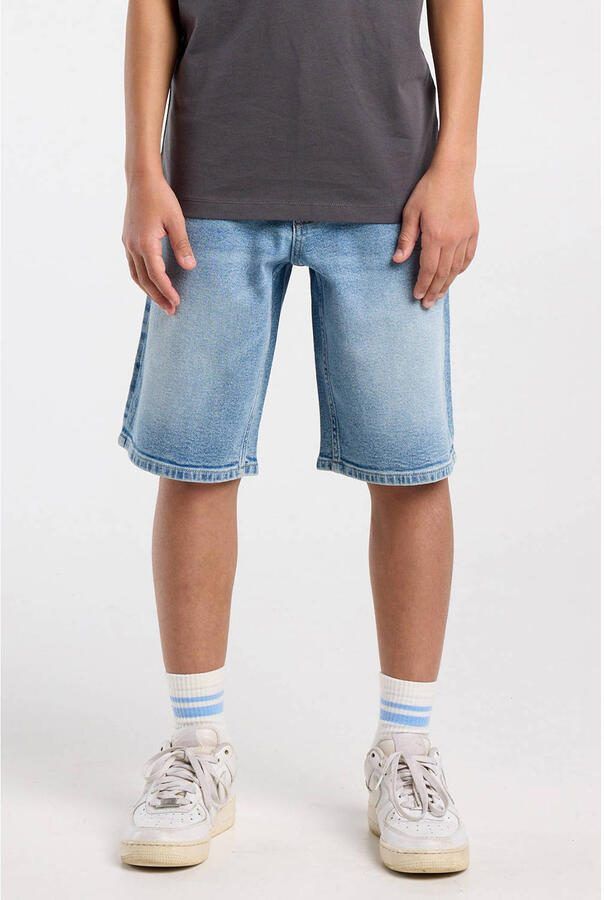 America Today denim short medium blue denim