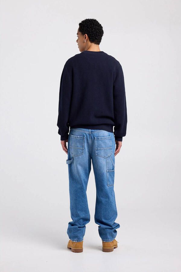America Today Denver cargo jeans medium blue - Foto 3