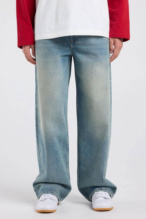 America Today Dex baggy jeans denim blauw