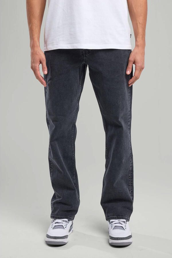America Today Dexter straight fit jeans grijs