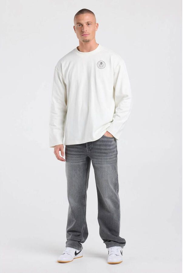 America Today straight leg jeans grijs - Foto 2
