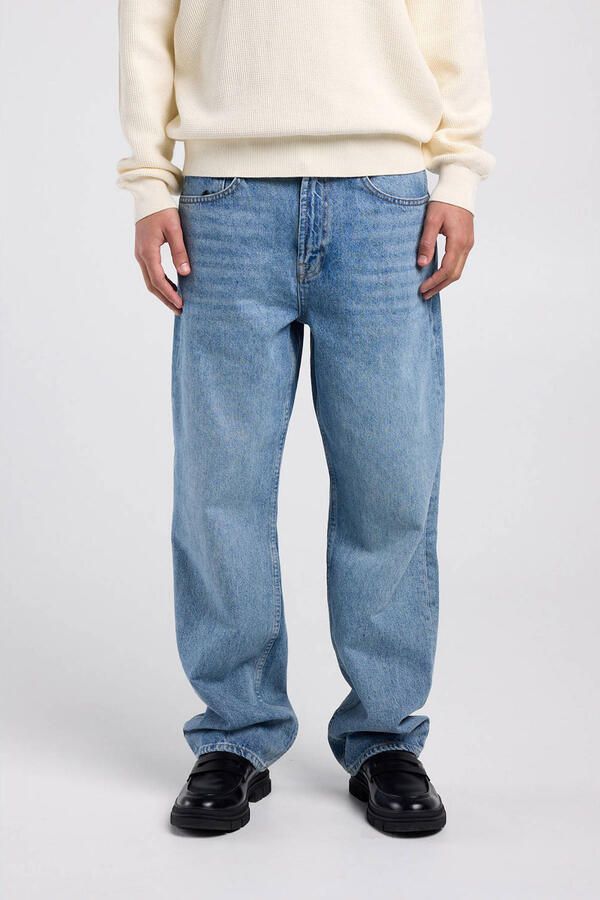 America Today Duncan loose fit jeans washed blue