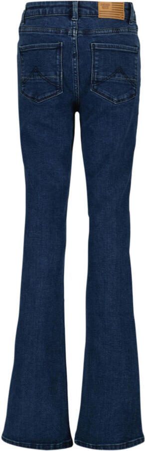 America Today flared jeans Emily Flare Jr dark blue denim Blauw Meisjes Stretchdenim 134 140 - Foto 3