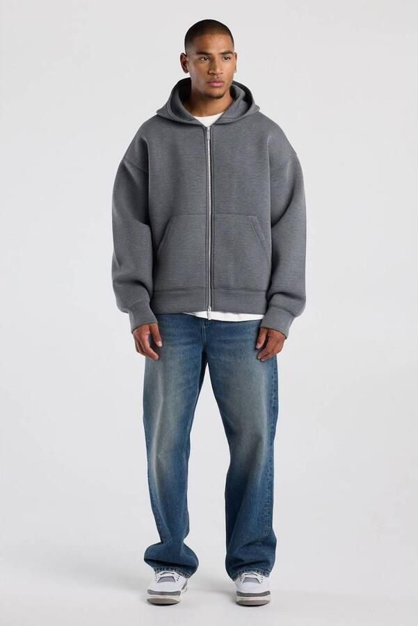 America Today sweatvest grijs - Foto 3