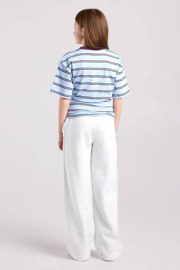 America Today gestreept T-shirt blauw - Foto 2