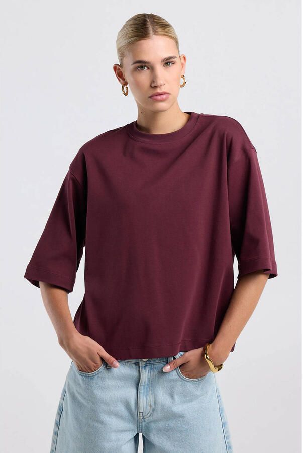 America Today gestreept T-shirt
