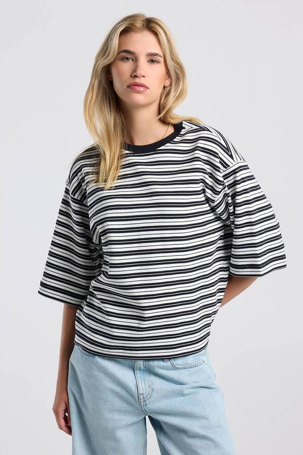 America Today gestreept T-shirt